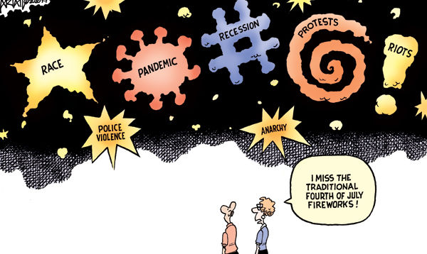 The latest editorial cartoon